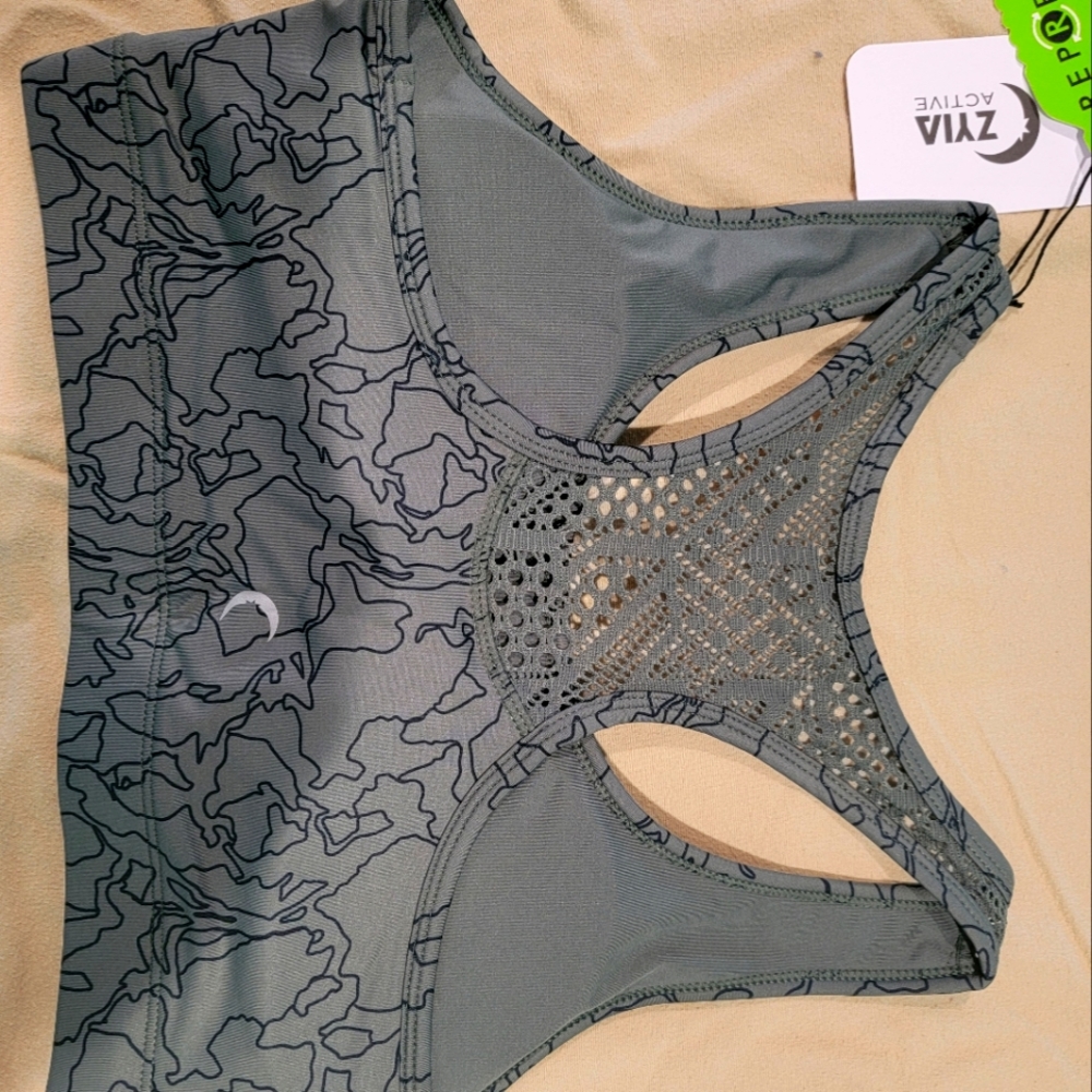Zyia bomber bra
